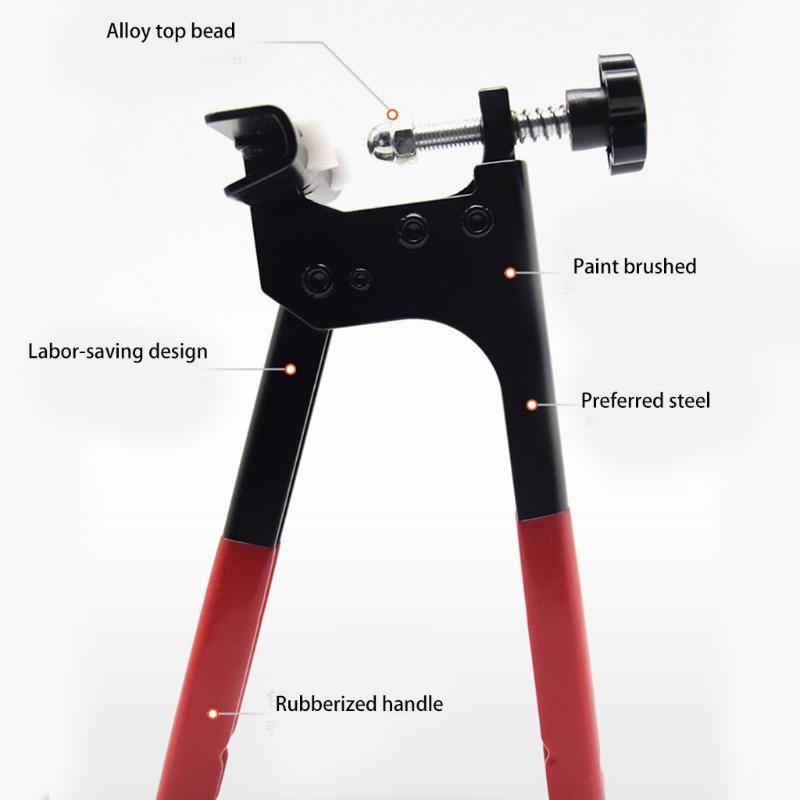 Durable Heavy Duty Glass Breaking Plier for Glass Fusing Breaking Small Pieces Labor Saving Designof Glass for Crafts