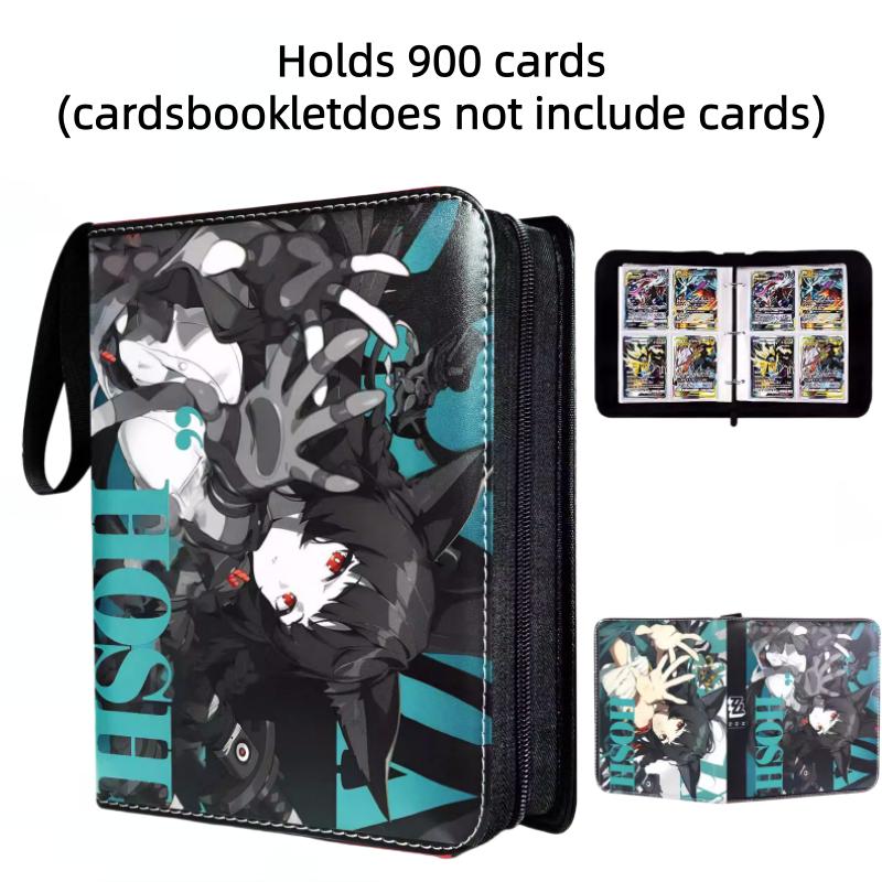 400pcs/900pcs Zenless Zone Zero Card Album Book Folder Anime Collections Zipper Cards Binder Holder Toy Gift