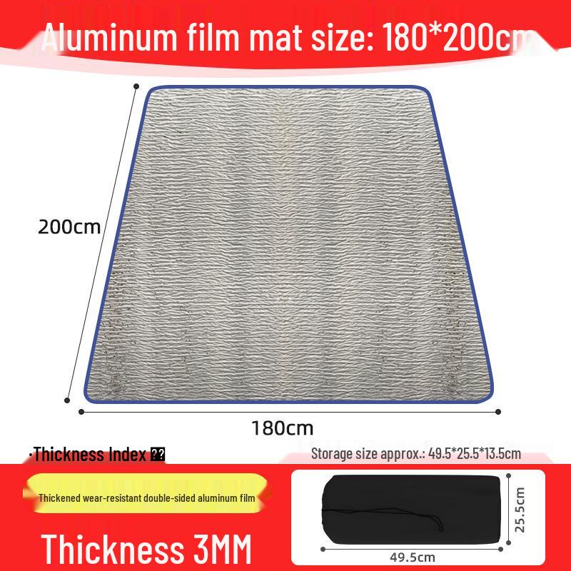 Thickened Moisture-Proof Outdoor Sleeping Mat for Camping, Picnic, or Home Use