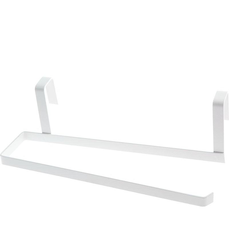 Wrought Iron Paper Towel & Dishcloth Holder for Kitchen Cabinets