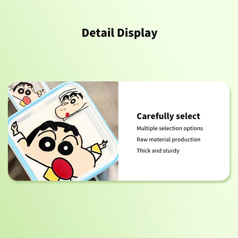 Crayon Shin-Chan Charger Case Cable Cover For Iphone 18W/20W Fast Charger Cover Data Cable Head Bite Winder Protector Shell