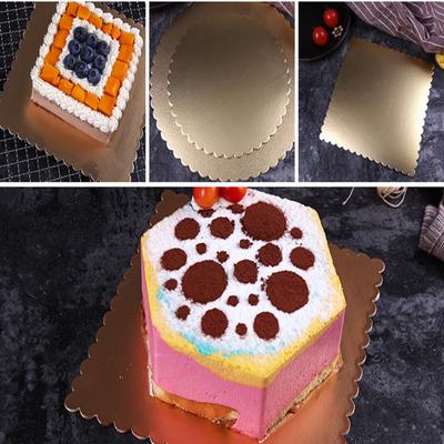 DIY Baking Tool 6 / 8 Inch Round Square Cake Mat Lace Moustito