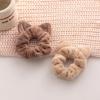 New Korean Cat Ears Plush Hairband for Women Cute Horsetail High Elastic Rubber Band HeadBand Girls Hair Accessories