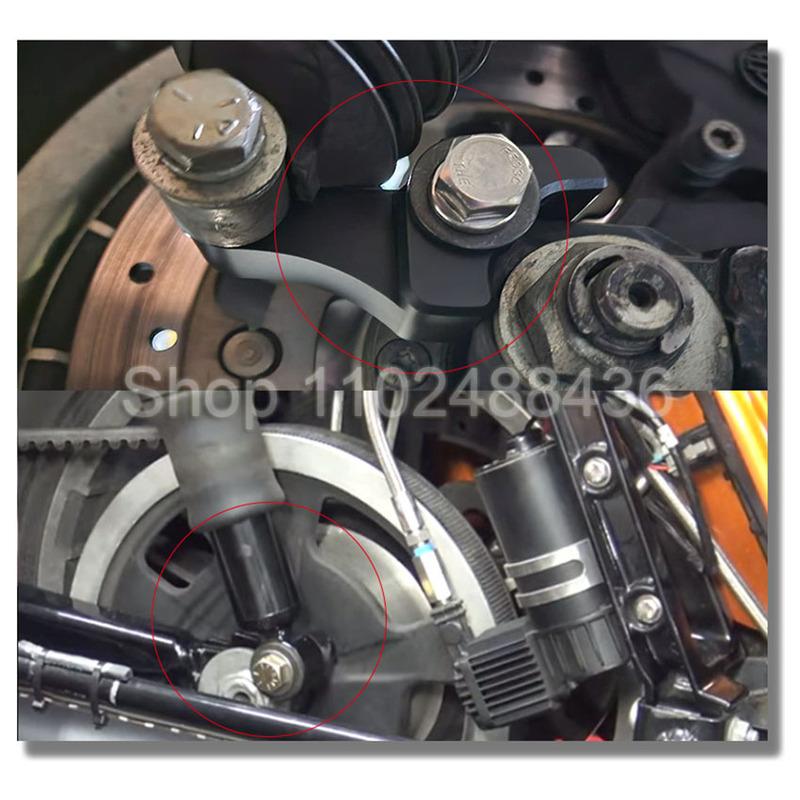 Motorcycle 2 Inch Shock Absorber Rear Suspension Bracket Lowering Link Kit For Harley Davidson Touring Models 2002-2023