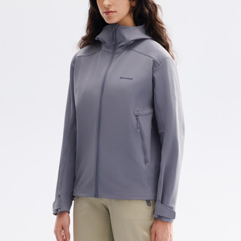 Salomon Outpeak Softshell Waterproof Windproof Warm Breathable Cold Weather Jacket Women Jacket C27062