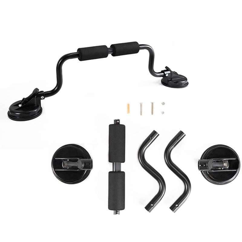 Universal Kayak Roller Boat Pusher Car Roof Rack Suction Cup Mount Holder