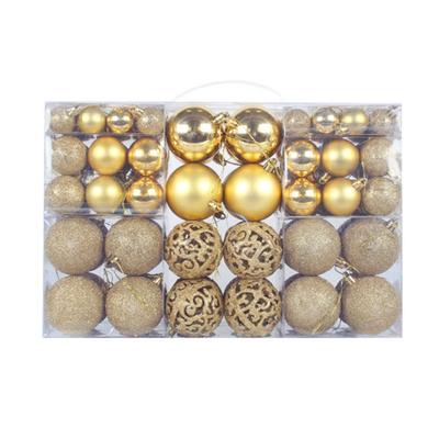 Xmas Tree Balls Plastic Various Styles Xmas Tree Ball Ornaments for Party Decoration
