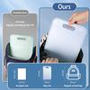 A4 Macaron Vertical Hand-held Bag A4 Paper File Folder Large Capacity Multi-layer Expanding Sorting Storage Bag Folder Student