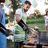 Waterproof BBQ Gloves Oil Resistant Grill Gloves Easy to Clean Oven Mitts  Grilling