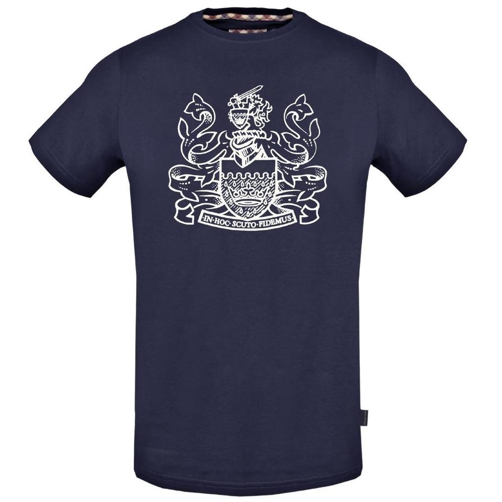 Aquascutum Mens Crest T-Shirt
