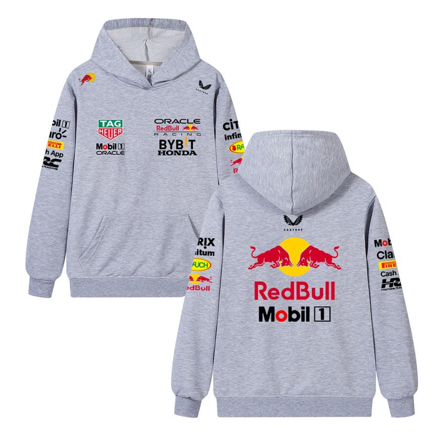 F1 Rennanzug, Red Bull Verstappen Team Uniform, Frühjahrs- und Herbst-Hoodie