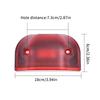 3 Led Number Lamps E9 12V-24V For Lorry Truck Trailer White Light Waterproof Car License Plate Light
