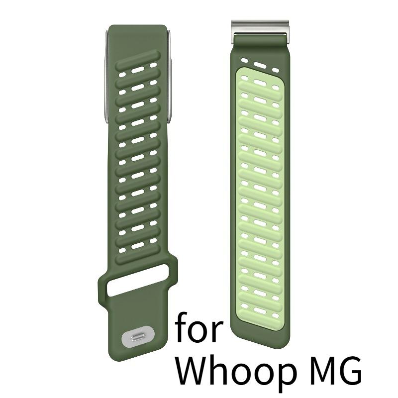 Compatible For Whoop 4.0/Whoop 5.0/Mg Sportflex Wrist Band Soft-Touch Silicone Waterproof And Sweatproof Replacement Band