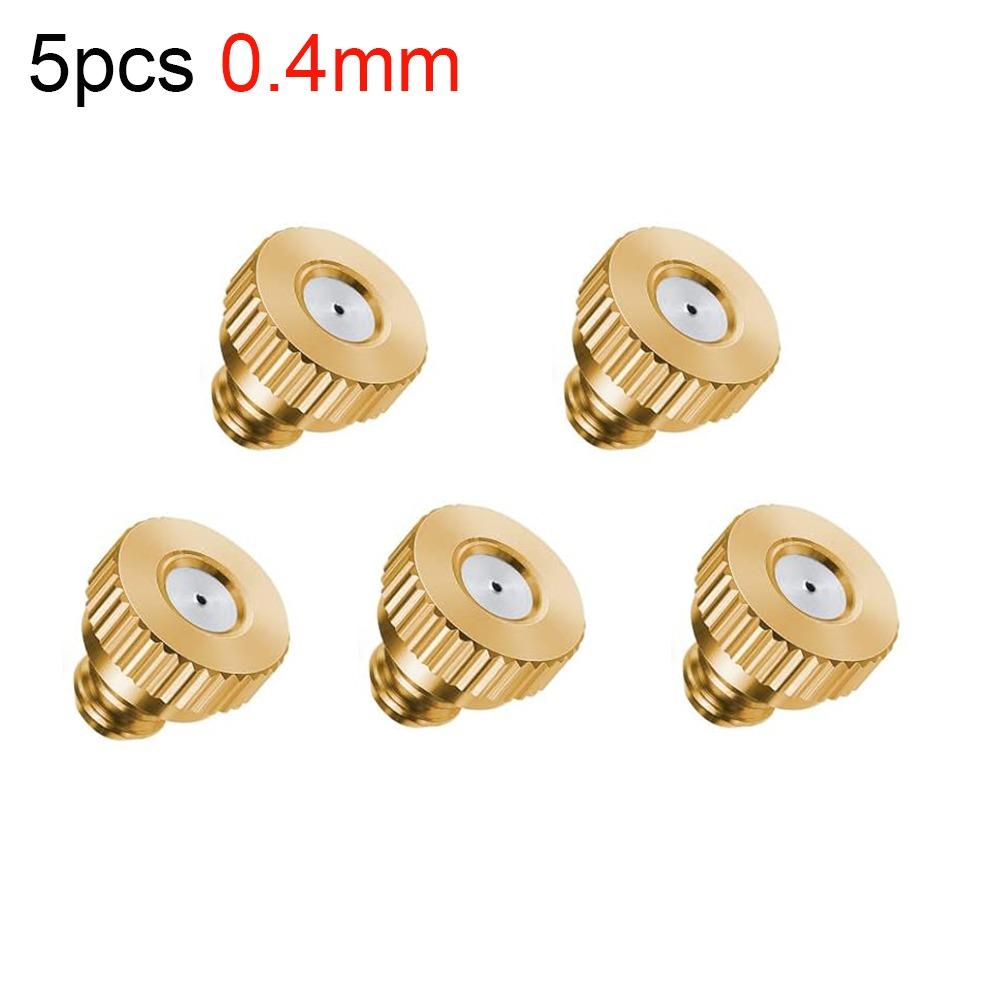 

Threaded Misting Nozzle 0.1-0.7mm Fog Spray New Atomizing Nozzle 0.4mm