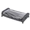 Under Bed Storage Container Large Capacity Carbon Steel and Oxford Cloth Rolling Under Bed Drawer