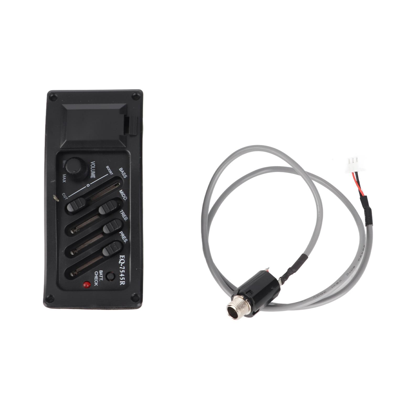 

Гитарный звукосниматель, 4-полосный эквалайзер с монтажными деталями, аксессуары для классической акустической гитары