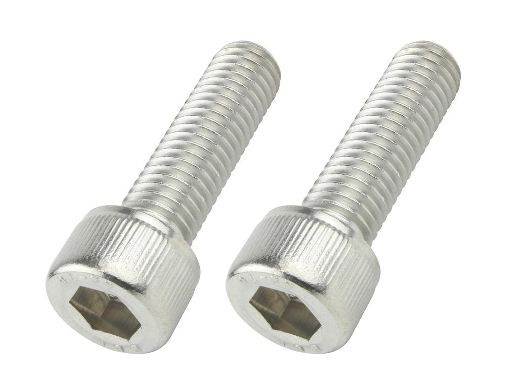 POSH M10X35 901035-S2 Motorcycle Supplies, Cap Bolt, Stainless Steel, P1.5, Pack of 2