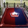 Soft Floor Carpet LOSC Lille FC Pattern Area Rug Decorative Mat For Home Room Decoration