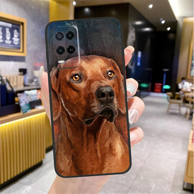 Rhodesian Ridgeback Dog Case For Oppo A5 Pro A15 A17 A57 A77 A60 A80 A40 A18 A38 A58 A78 A98 A96 A76 A16 A94 A74 A54