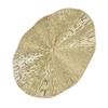 Goldfarbenes Metall-Wandbehang Eisen Minimalistische Wanddekoration Moderne Wandkunst Badezimmer-Ornament