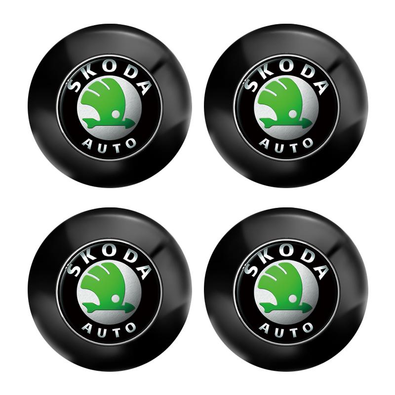 NADH5 4/8/16Pcs/lot Valve Stems & Caps,Car Door Shock Absorbing Gasket Car Trunk Sound Insulation Pad For skoda fabia superb octavia