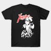 Asian Size Men Black Print T-shirt Poly Styrene X Ray Spex No-Cut Heat Transfer Print Cotton Tshirt