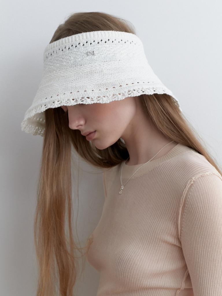 Leobeumimonseuteo Lace Brim Sun Cap_3Col (L251Mcp030)