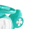 Helicopter Bamboo Dragonfly Toy Plastic Inertial Collision Aircraft Toys for Birthday Gifts Party Cyan