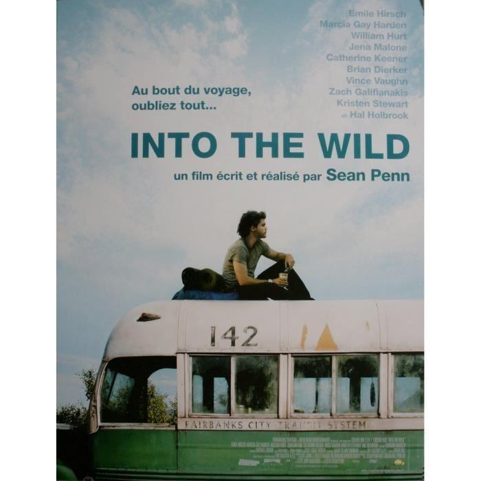 

INTO THE WILD Affiche Cinéma Originale Roulée Petit format 53x40cm SEAN PENN
