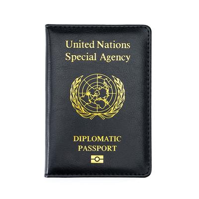 Diplomatenpasshülle der Vereinten Nationen, Schwarz