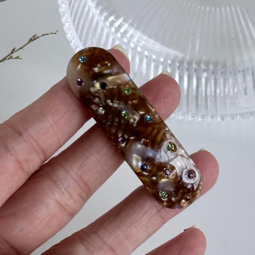 Stylish And Elegant Duckbill Hair Clips Set Featuring Premium Acetate Material For Fashionable Women