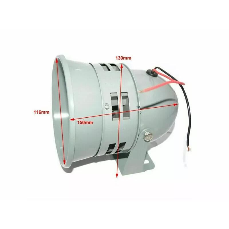 Militärhorn für Willys Ford GPW MB CJ2A CJ3A CJ3B CJ5 M38 -Sirene-12 Volt