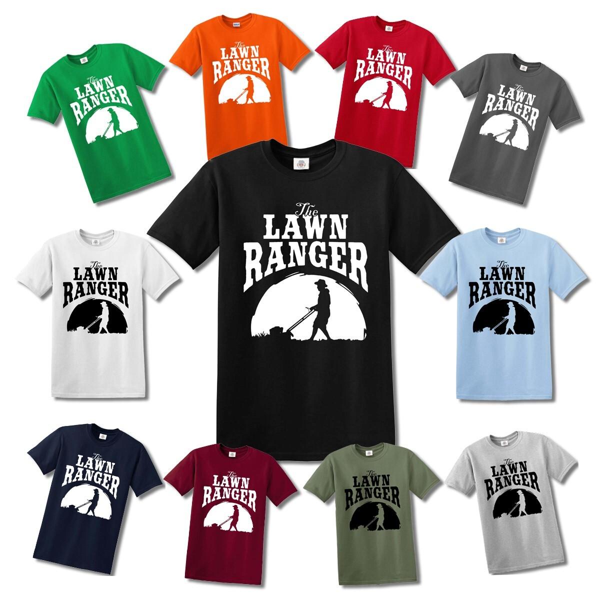THE LAWN RANGER RIDES AGAIN LAWN TRACTOR T-Shirt Mens Womens Tees Top TOP TEE 2XL