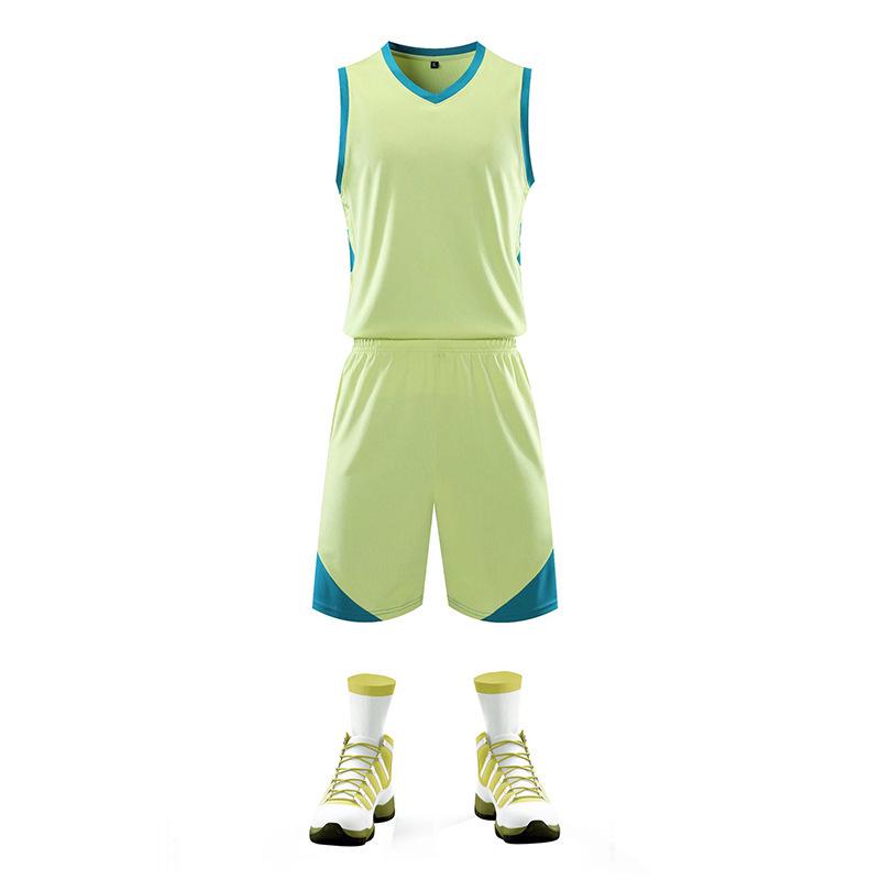 Conjunto de Uniforme de Baloncesto de Secado Rápido con Impresión Personalizada para Hombres y Mujeres