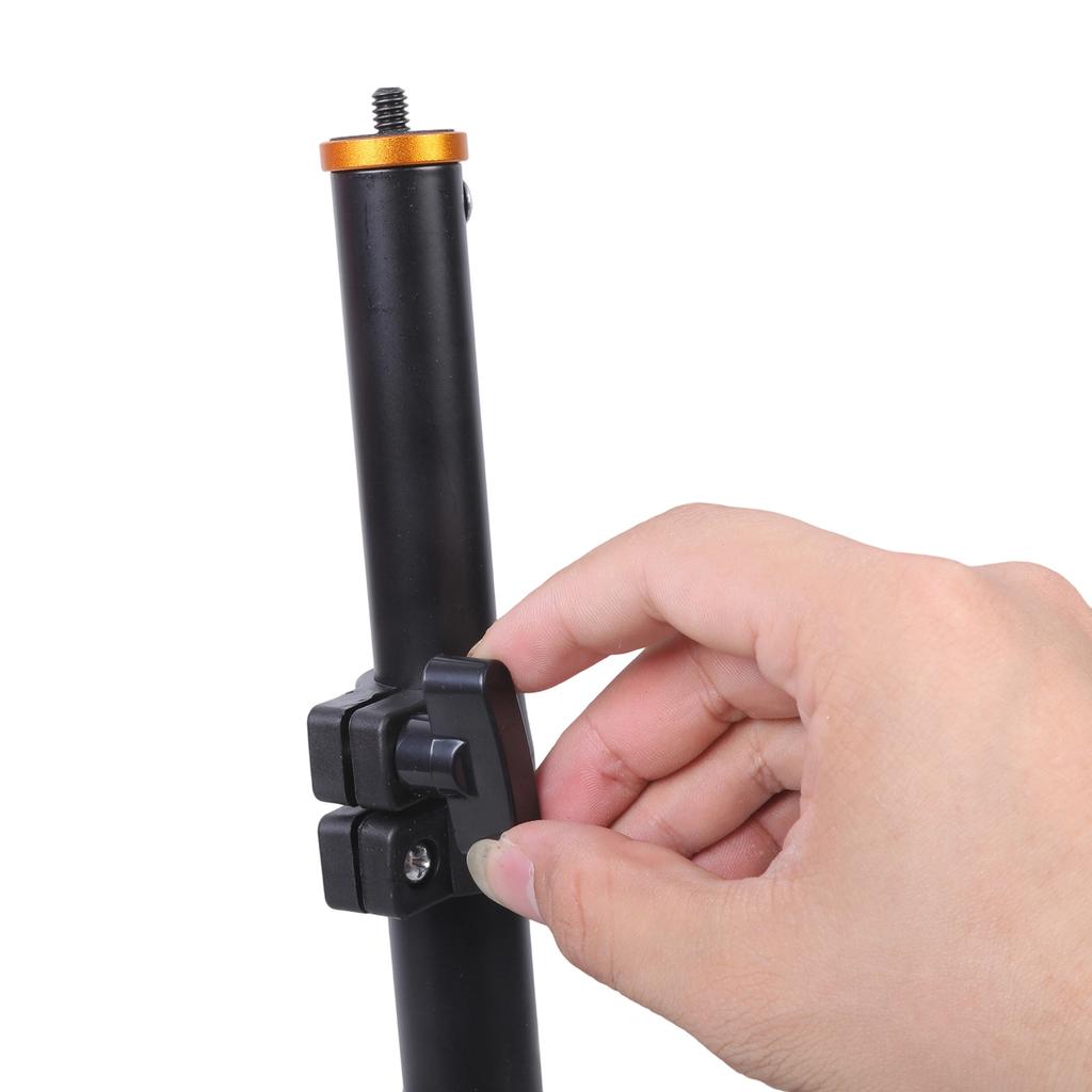 Lightweight Aluminum Alloy Camera Mounting Rod 19-31cm Adjustable Length For Tripod Accessories Universal Compatibility