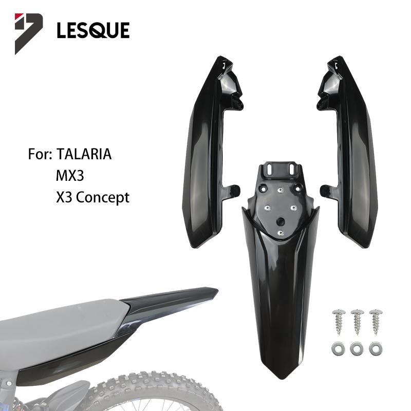 LESQUE Pit Dirt Bike Rear Seat Cushion Fairing Kits Fender Cover Mudguard For TALARIA Sting R MX4 X3 Electric Bikes Scooter