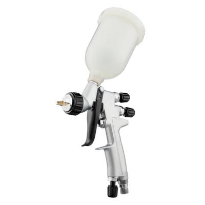 HVLP Gravity Feed Air Spray Nozzle1mm Nozzle Paint Spraying Texture Sprayer Air Hopper Spray Tool Easy To Clean