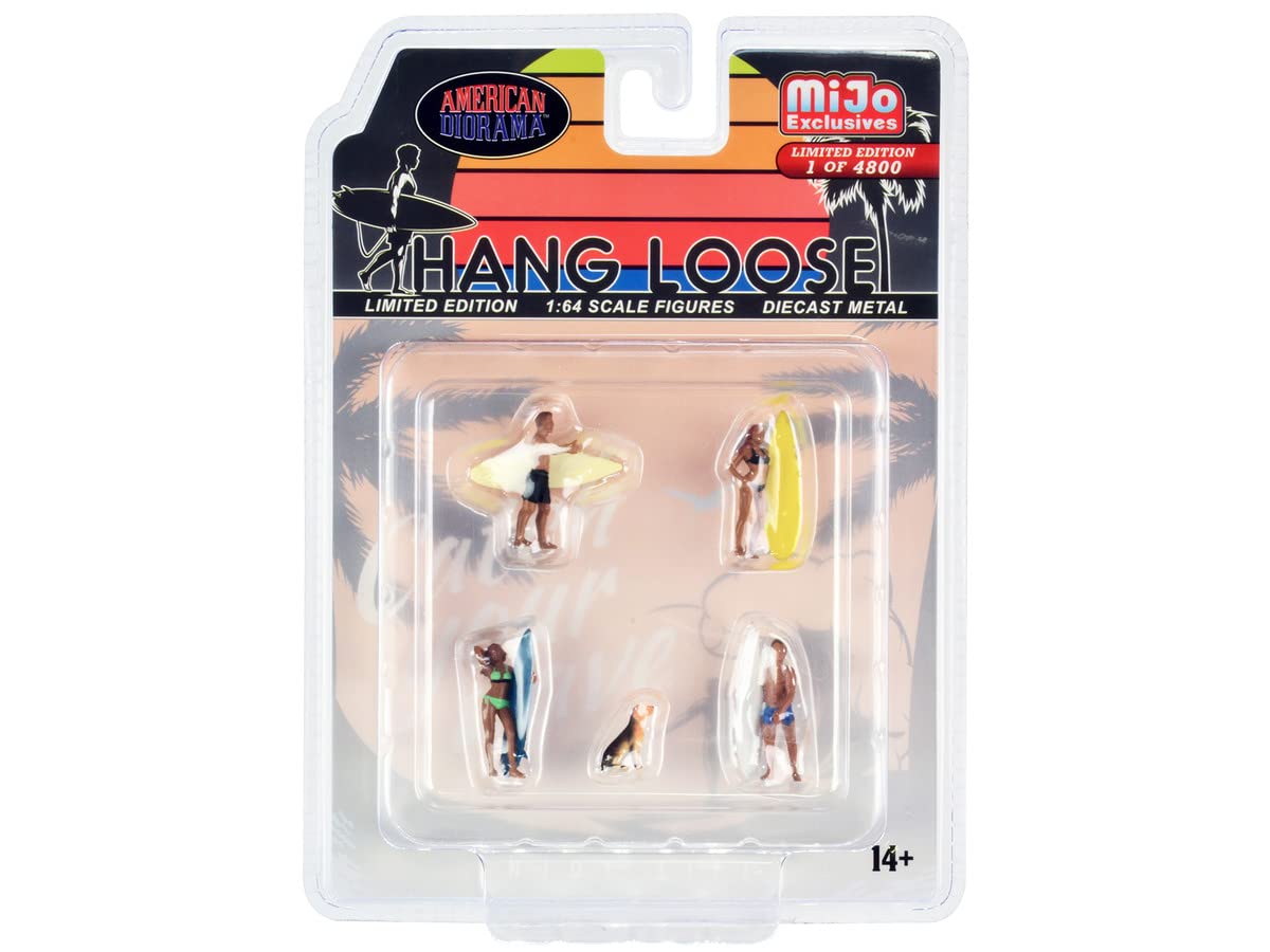 

American Diorama Scale Hang Loose Mijo Exclusive 1/64 Figure, [Product]