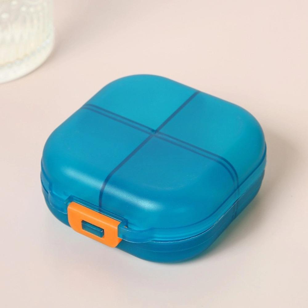 

New Weekly Portable Mini 8 Grids Pill Box Cases Travel Storage Organizer Small Premuim Container for Vitamin Fish Oils Medicine