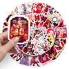 50 Sheets Cartoon Animation Waterproof Decorative Stickers for Notebooks & Phones