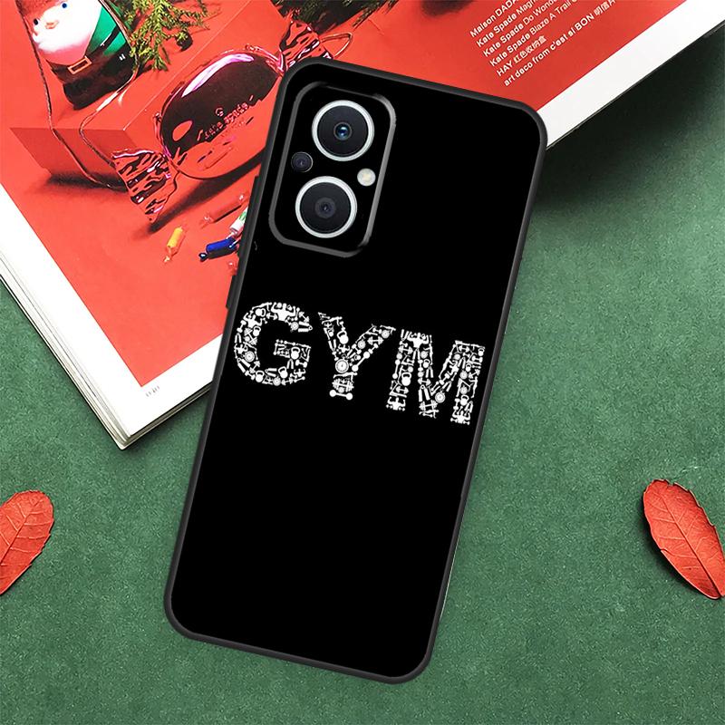 Bodybuilding Gym Fitness Case For OPPO Reno 5 Lite 8 4 6 7 10 Pro 4Z 5Z 8T OPPO Find X6 X5 Pro X2 Neo X3 Lite Cover