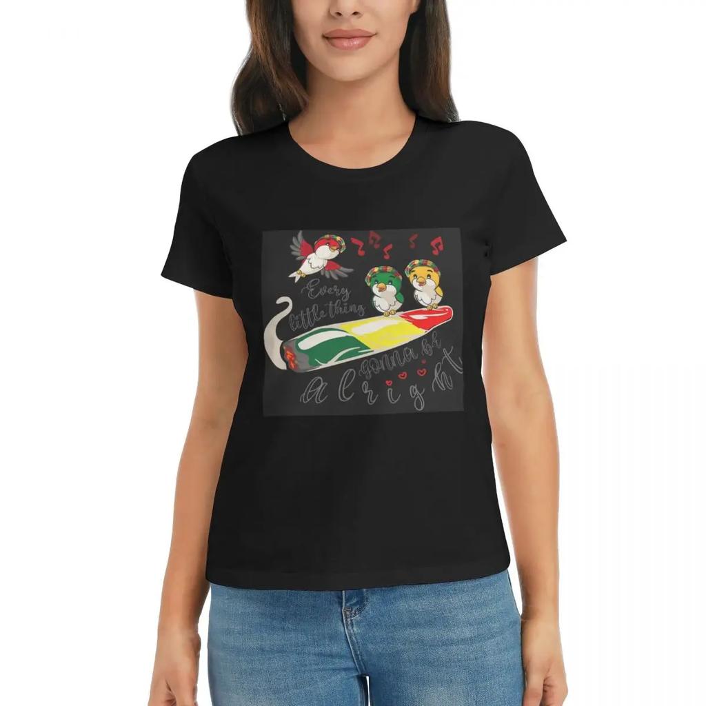 Women TShirt Ajax Bob Marley Summer Short Sleeve Tees Round Neck Cotton T Shirts Clothes Tops Streetwear