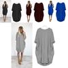 Elegant Women Stretch Loose Baggy Jumper Tops With Pockets For Perfect Party Look