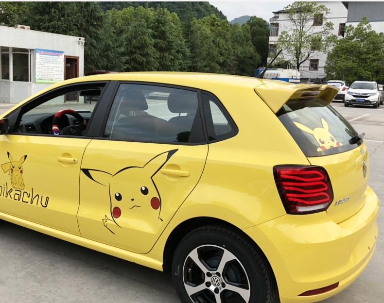 Compatible Rear Spoiler for Polo 06-21 Models: 19 Polo No-Drill Top Tail Modification