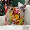 SScoobys Cartoon DDoos Decorative Room Aesthetics Pillow Case Home Decor Bedroom Sofa Bed Couch Pillow Cover x