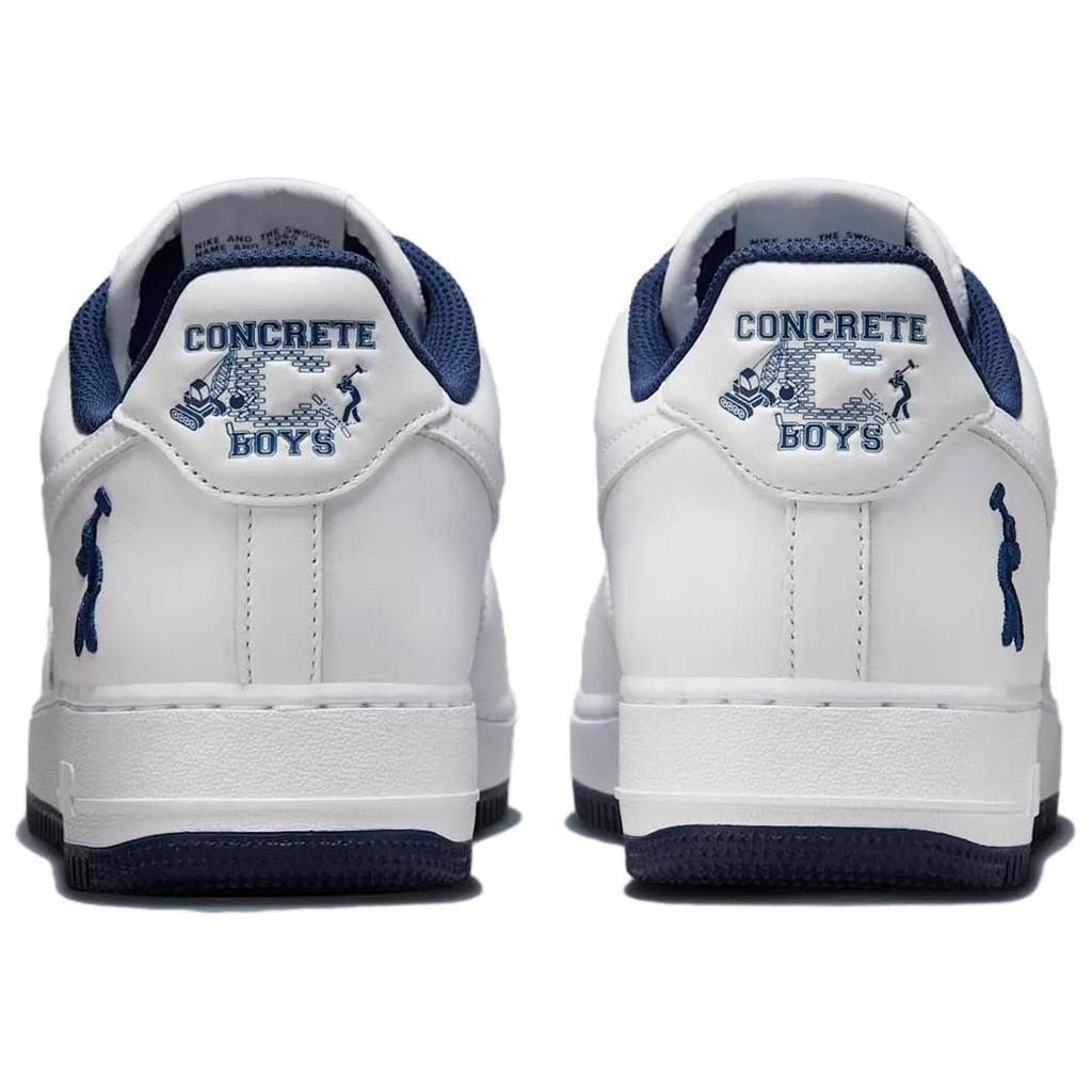 Lil Yachty X Nike Air Force 1 Low Concrete Boys Men Sneakers White Midnight-Navy Dark-Powder-Blue IB5720-100