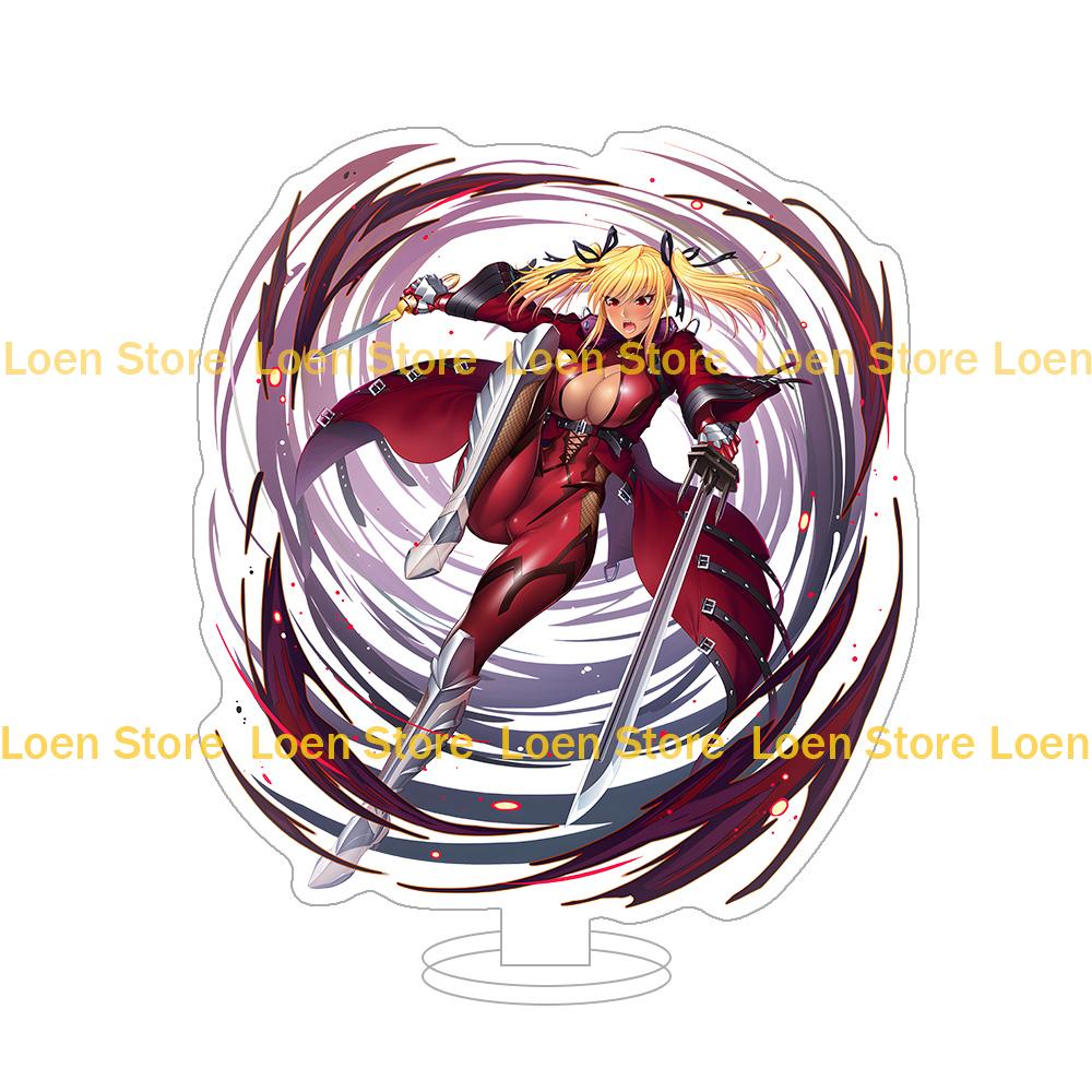 Taimanin Fuuma Tokiko Kousaka Shizuru Felicia Kamimura Maika Uehara Rin Kannazuki Sora Anime Figure Acrylic stand desk ornament
