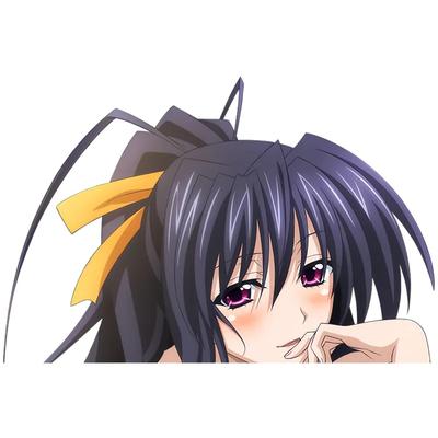 J545 # dla dziewczyny anime Himejima Akeno naklejka na samochód winylowa tablica naścienna wodoodporna dekoracja naklejki samochodowe