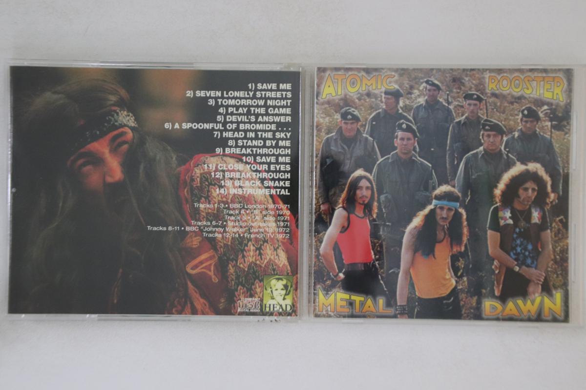 

CD ATOMIC ROOSTER - Metal Dawn METALDAWN HEAD Non Japan Rock Used