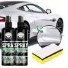 LOORSAN Oto Parlaklık ve Çizik Giderme Spreyi - 1 paket, tüm boya türleri için kristal berraklığında kaplama cilası, araç detay bakımı